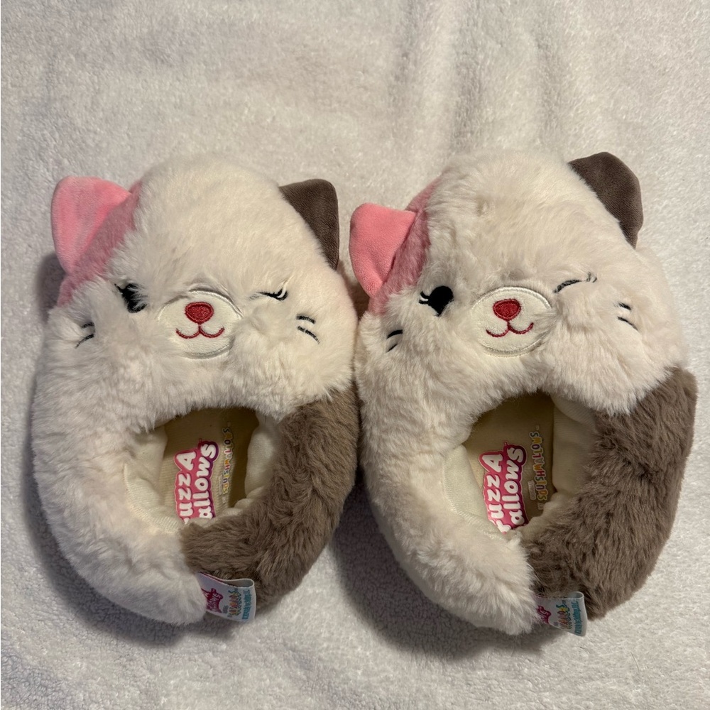 Squishmallows Cream and Brown Plush